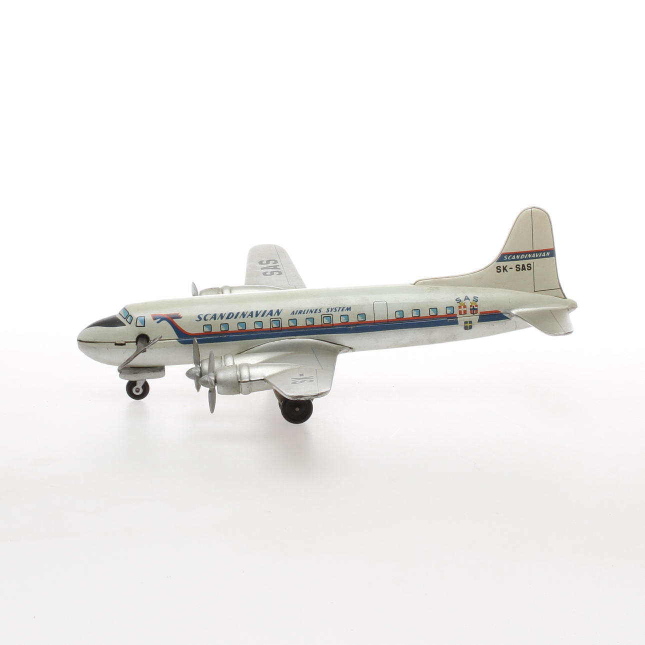 FLYGPLAN, litograferad plåt, SK-SAS, Arnold, Tyskland. 1950/1960-tal.