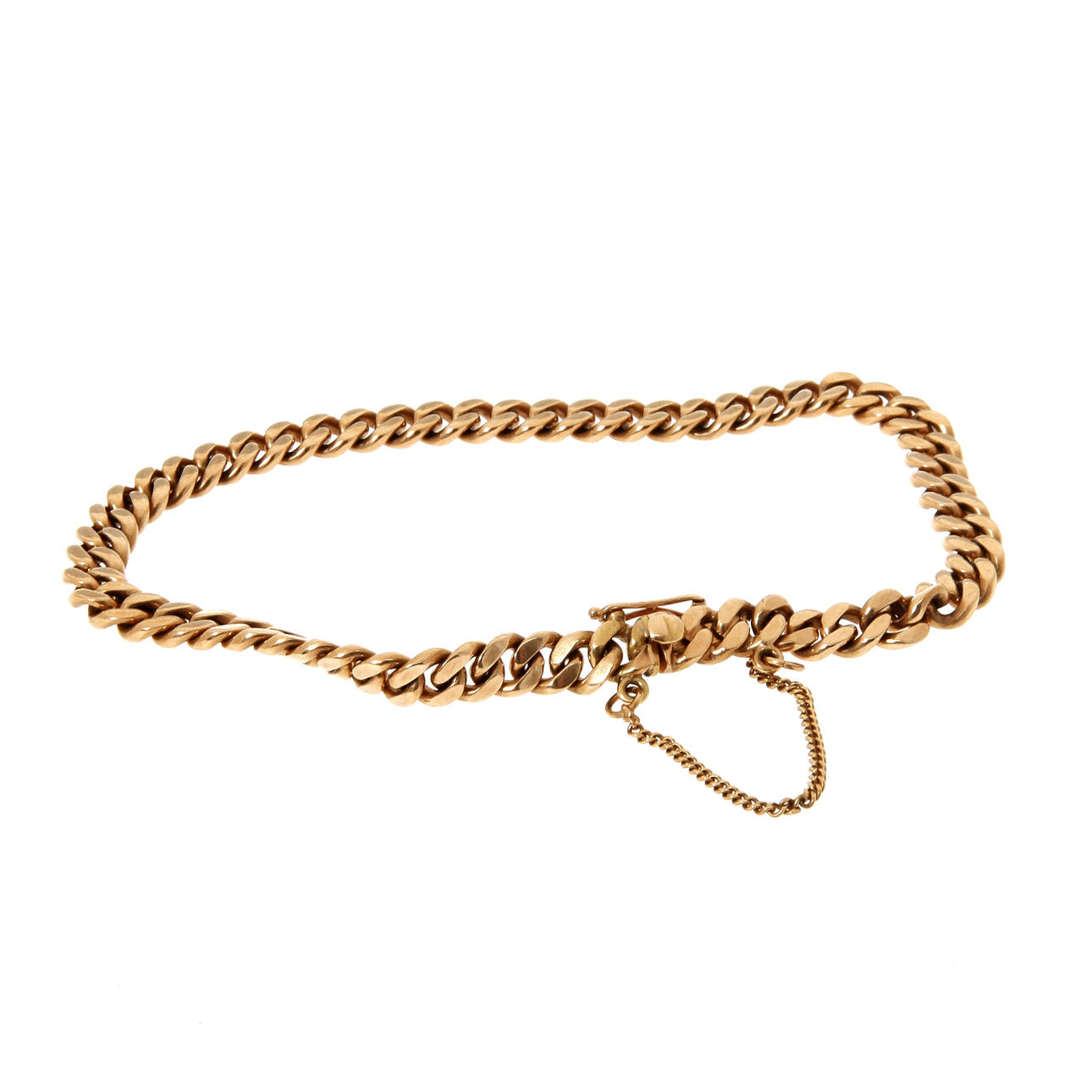 ARMBAND, 18K rödguld. Vikt 15,6 g.