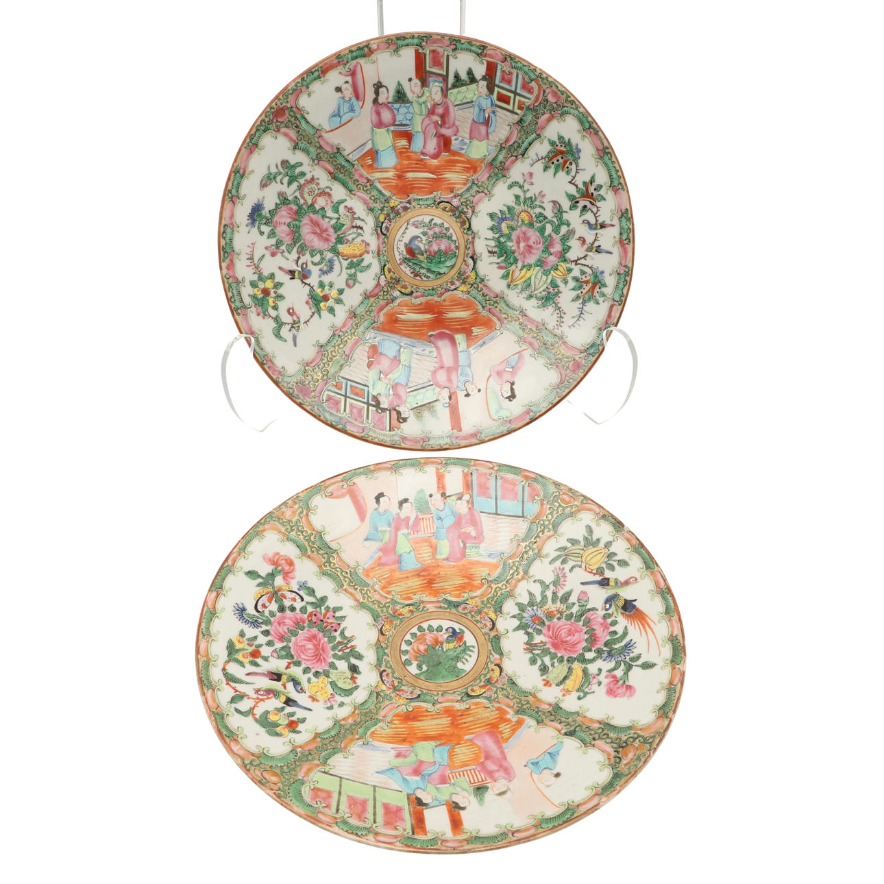 TWO CHINESE CANTONESE DISHES.