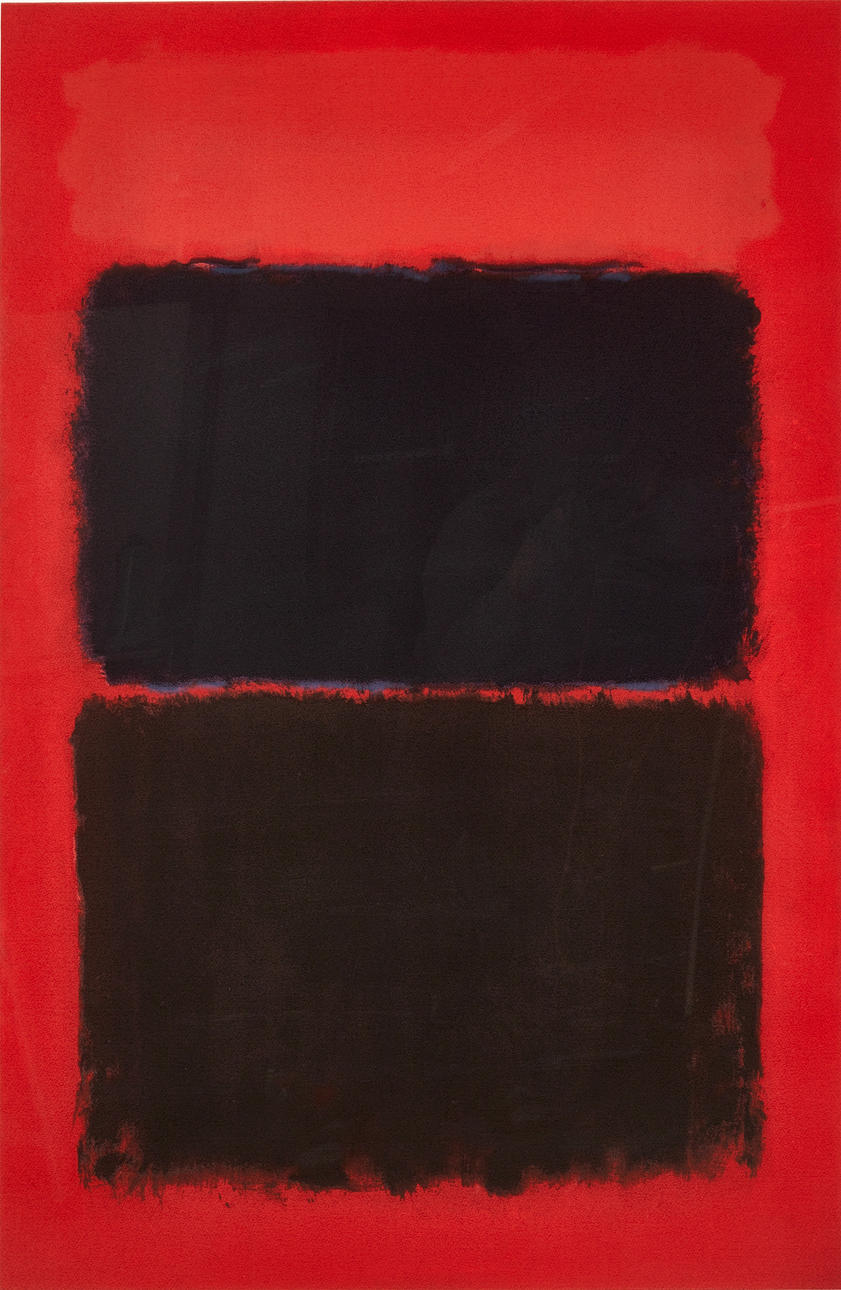 MARK  ROTHKO. SEGÚN. reproducción en papel.