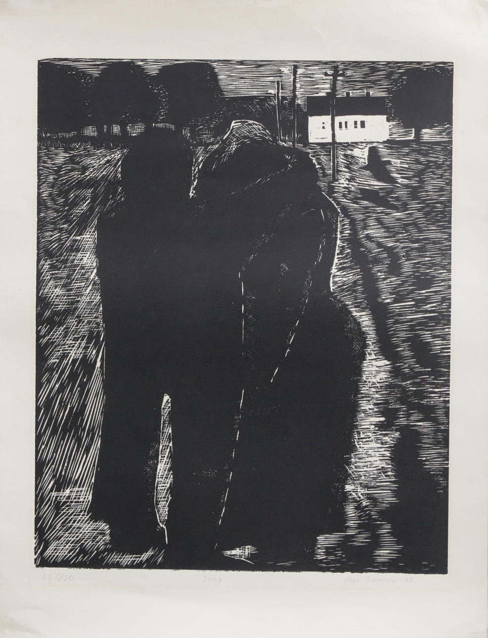 LARS HANSSON. LITO, signed.