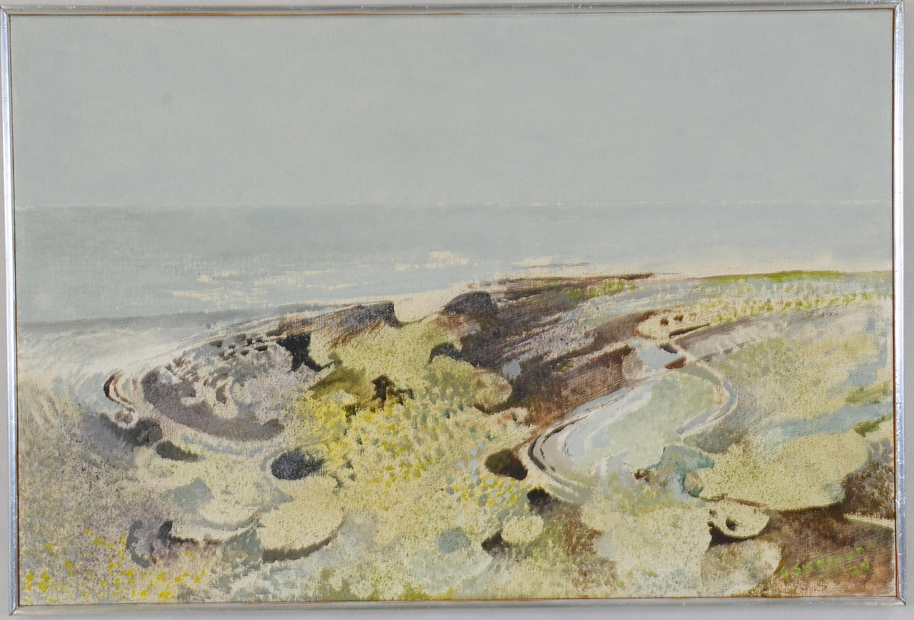 GUSTAF SKOGLUND. Olja på duk.