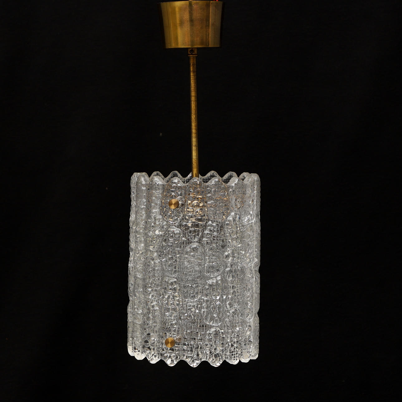 CARL FAGERLUND. Kattovalaisin, Orrefors.