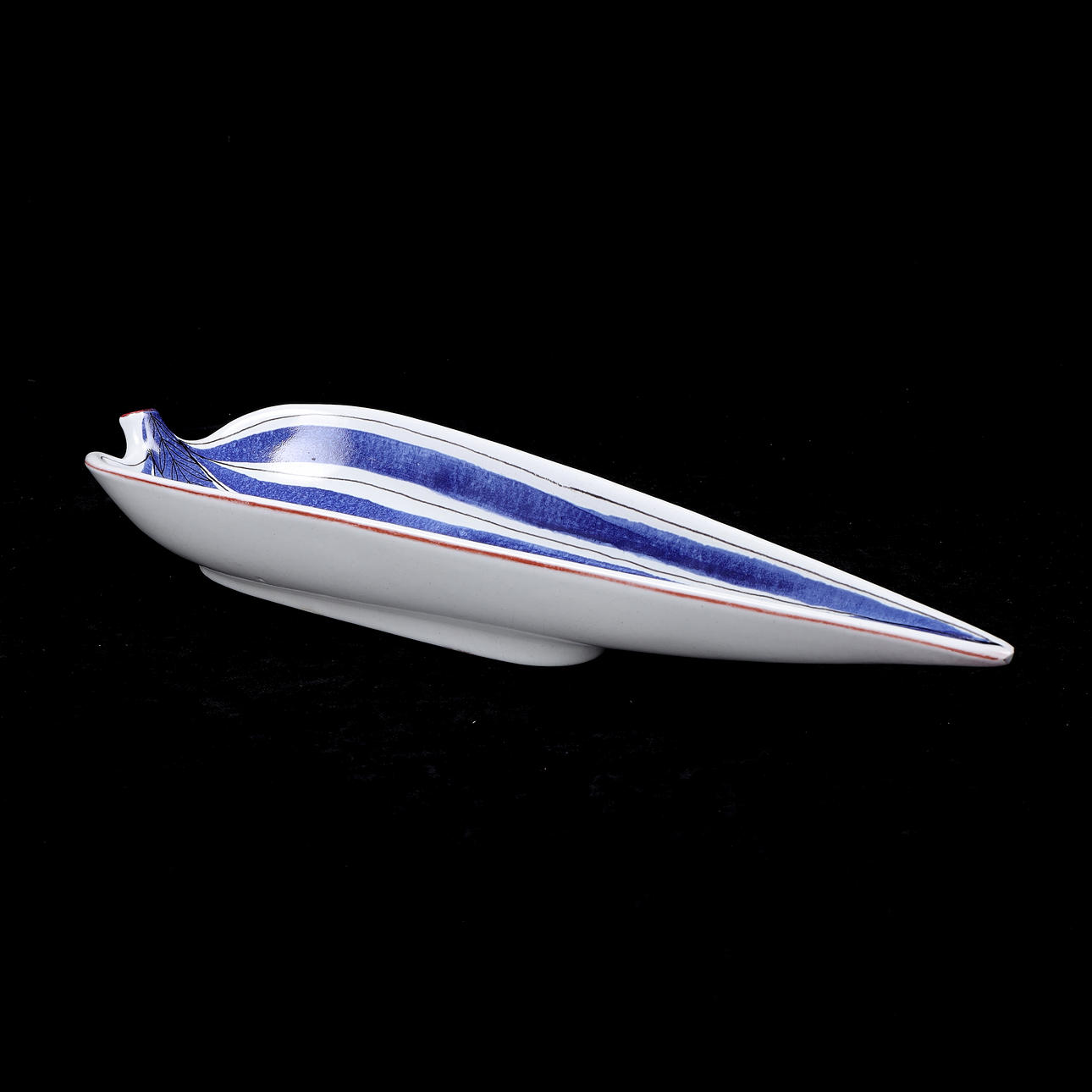 STIG LINDBERG. A FAT, faience, Gustavsberg studio.