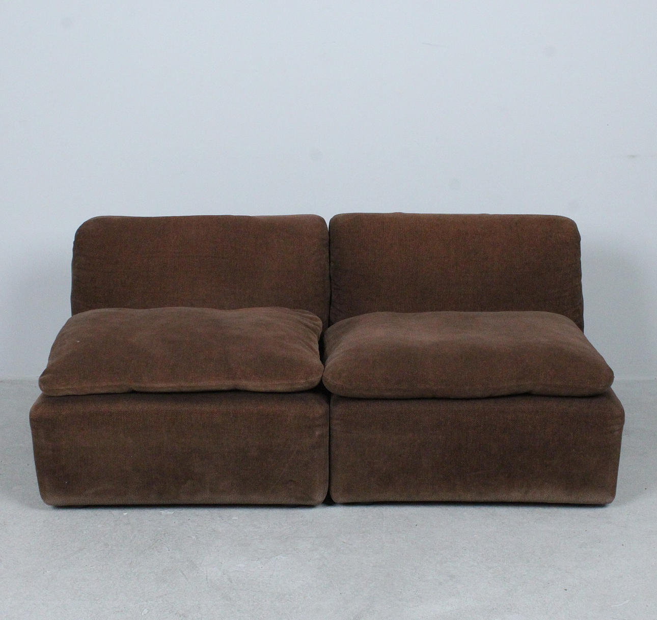 2-piece modular sofa/seating elements from the 1960s.