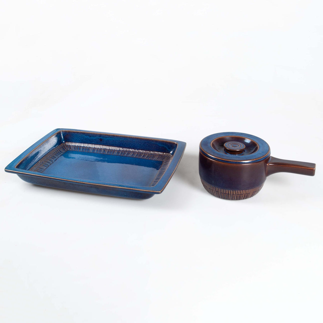 BERIT TERNELL. CAROT AND SERVING DISH, “Kosmos” Gefle.