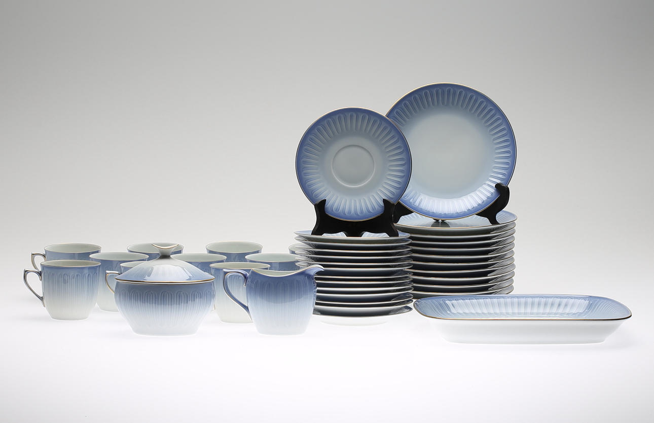 KAFFESERVIS. 39 delar " Ballerina " Bing & Gröndahl.