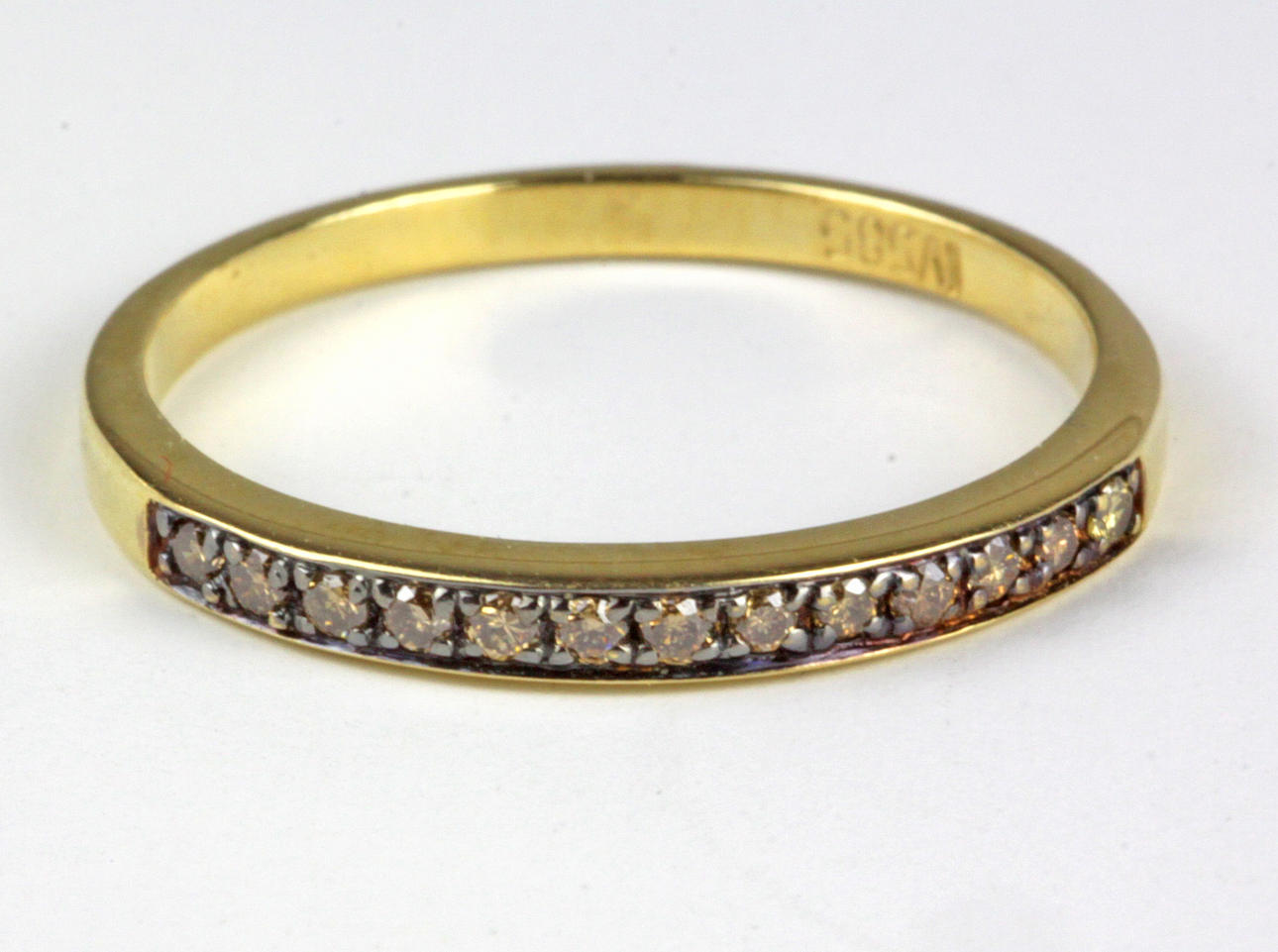 BRILJANTRING, 585-Guld.