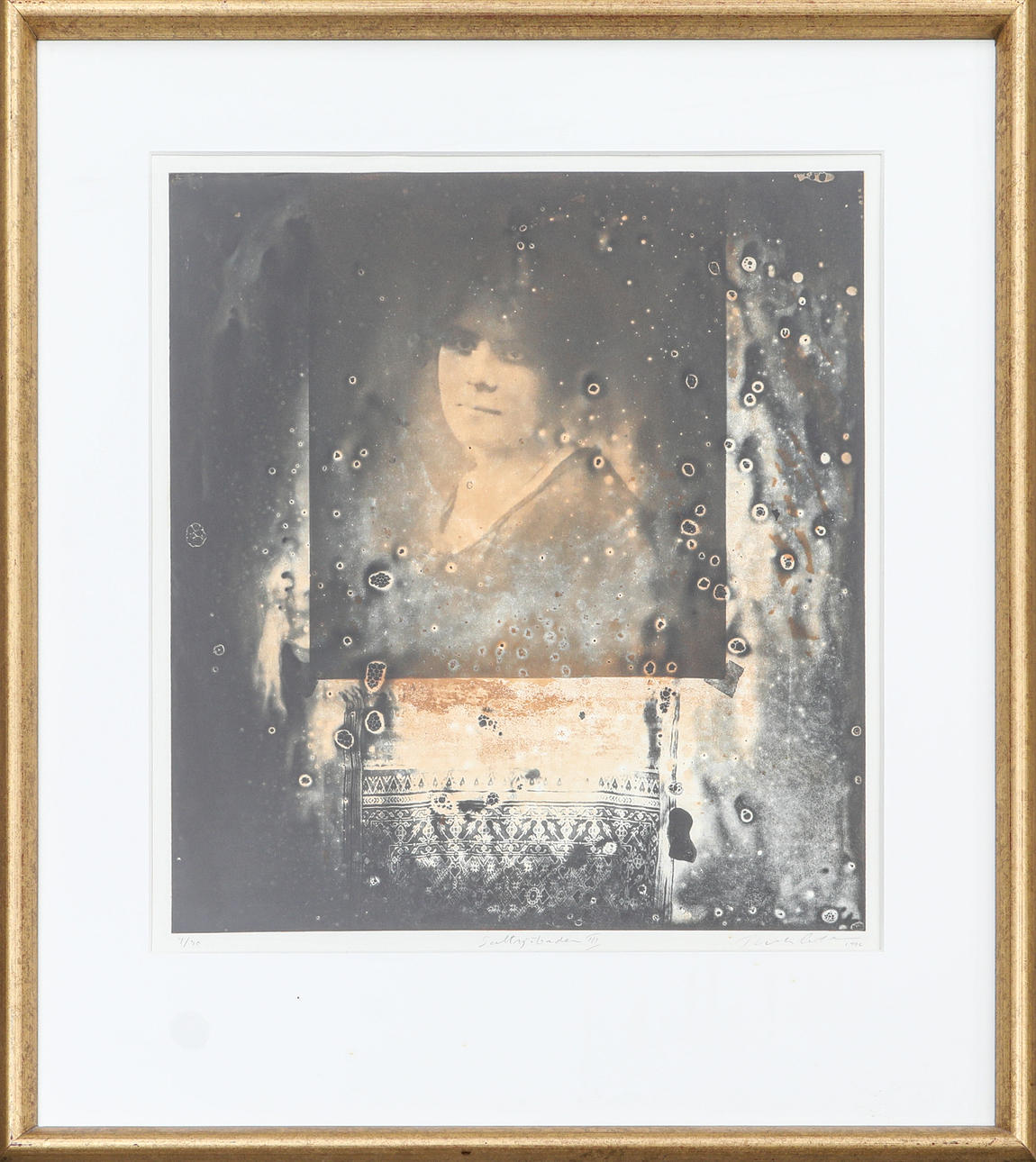 TUULA LEHTINEN. etching, signed, "Saltsjöbaden III”, numbered 4/30 and dated 1996.