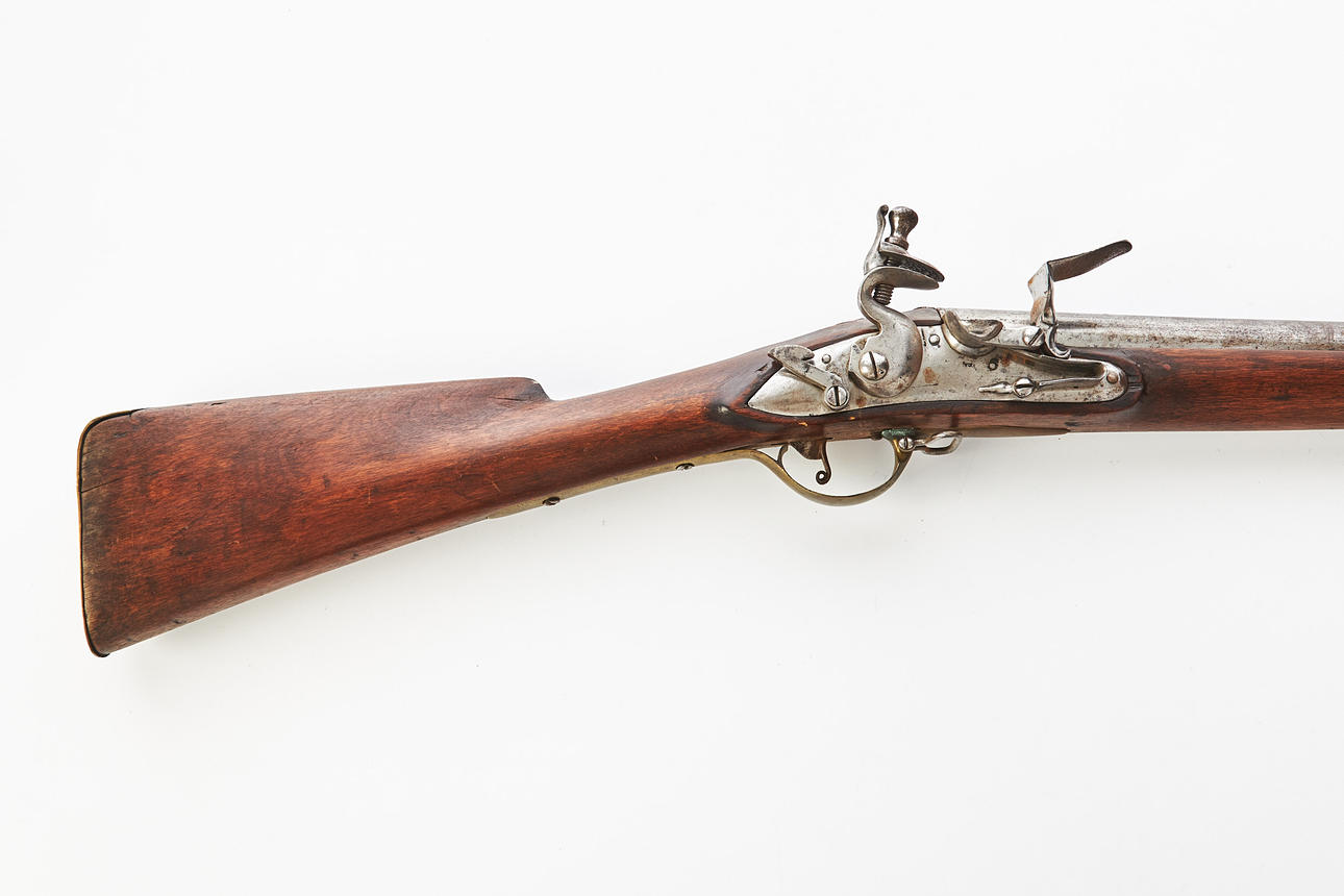 FLINTLOCK RIFLE, Swedish, m/1805 repair model.