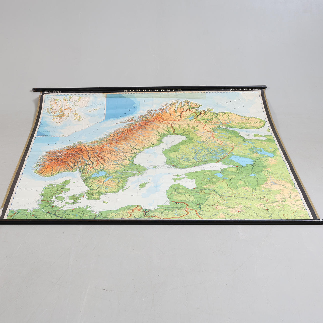 SCHULPLAN, Nordeuropa, Justus Perhes, Darmstadt.