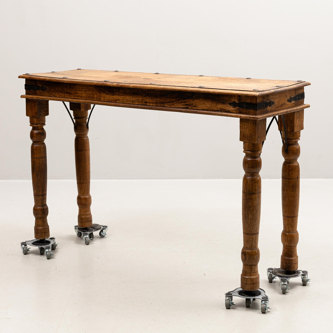 A 20th-century rustic sideboard.