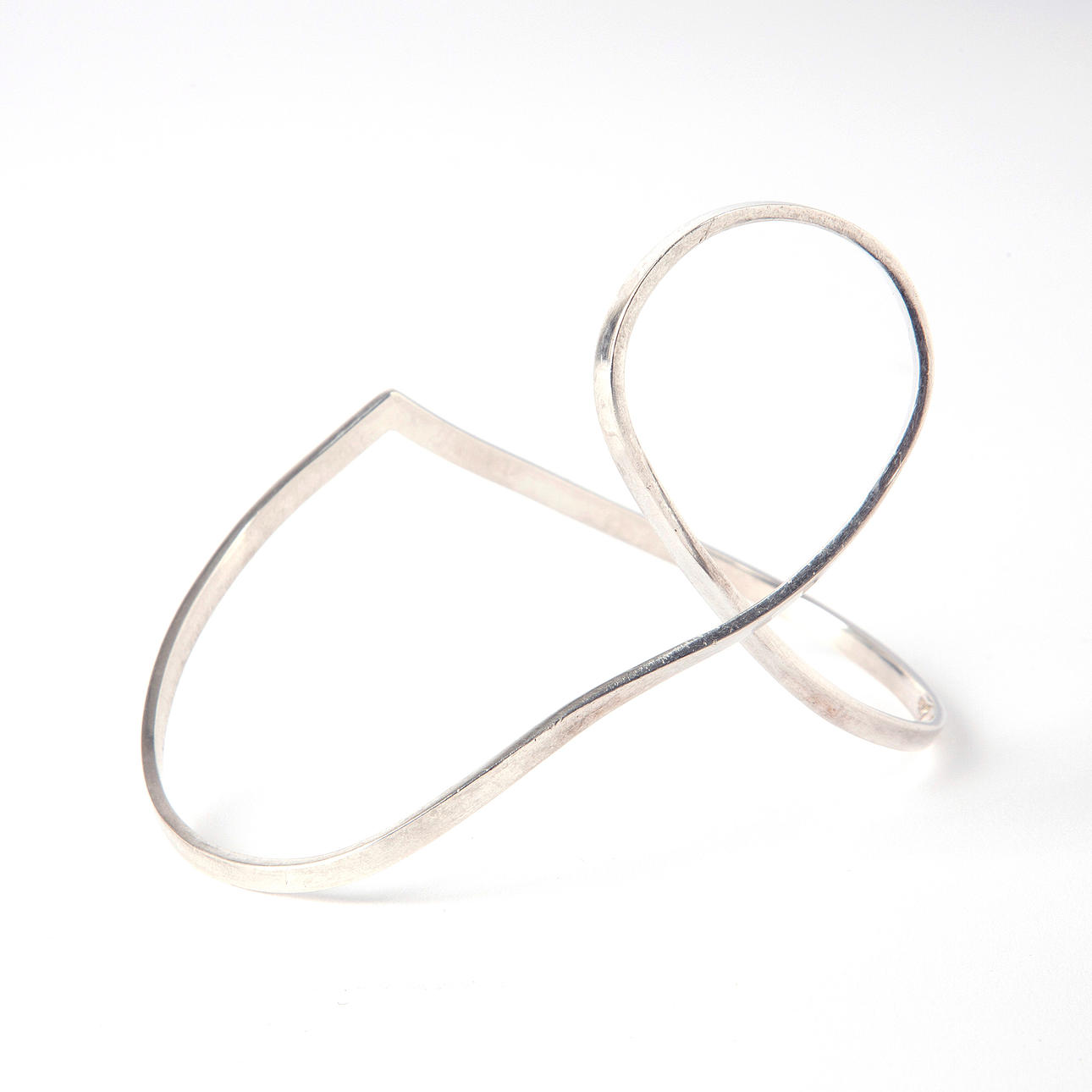 CECILIA JOHANSSON, armring, silver, Göteborg, 1983.
