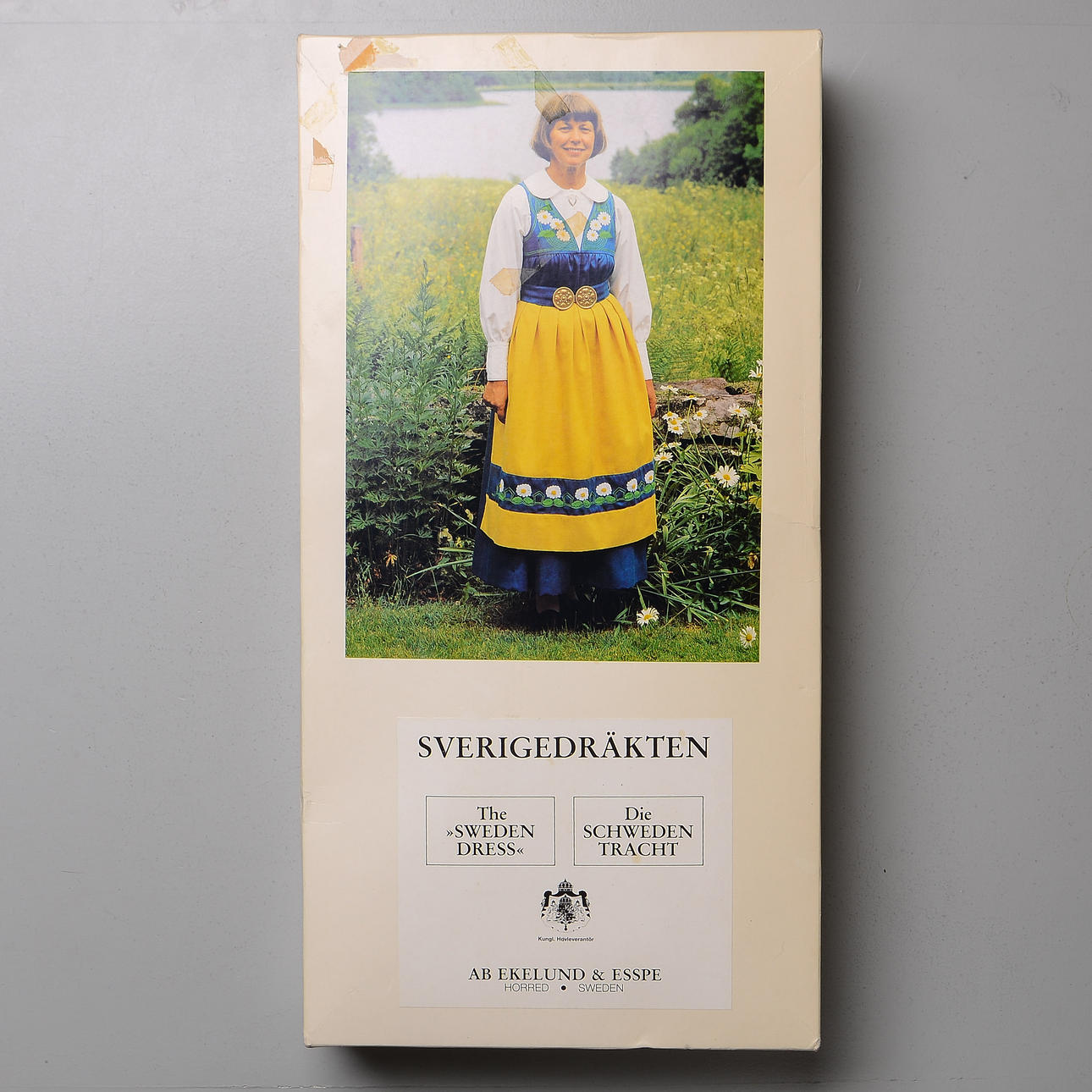 SVERIGEDRÄKTEN, Ekelund & Esspe, Horred, materialsats.