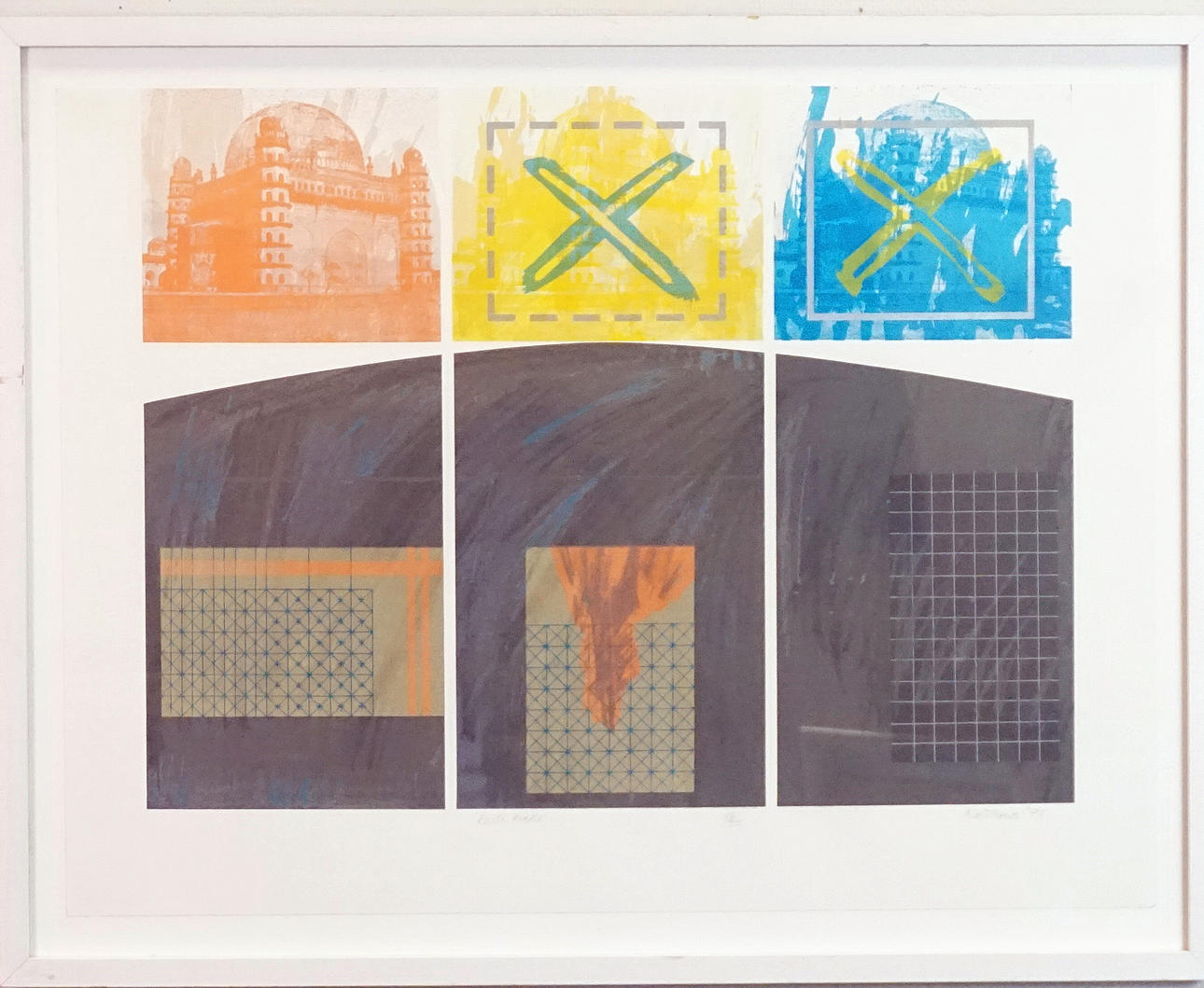 PETER MATTHEWS. Lithograph in colours, numbered 19/50, signed & dated -75.