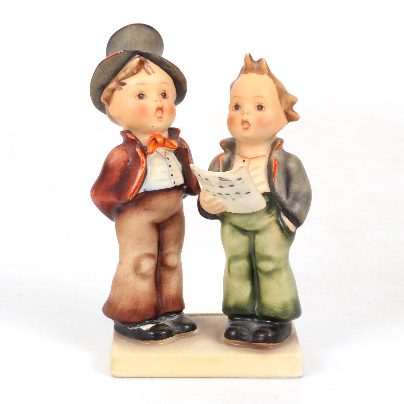 FIGUR, Korsanger, porcelæn, Hummel, Goeble.