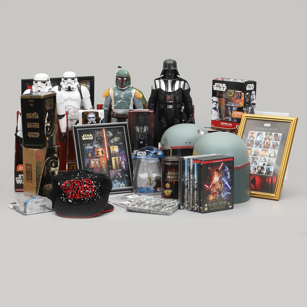 STAR WARS, lelujen kokoelma jne.