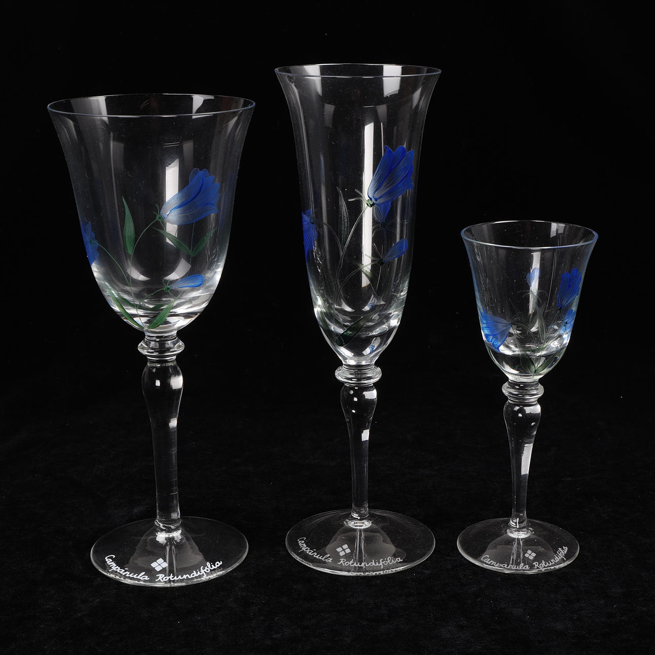 SLASSERVIS, 36 stykker, „Campanula Rotundifolia“, De fire kløver.