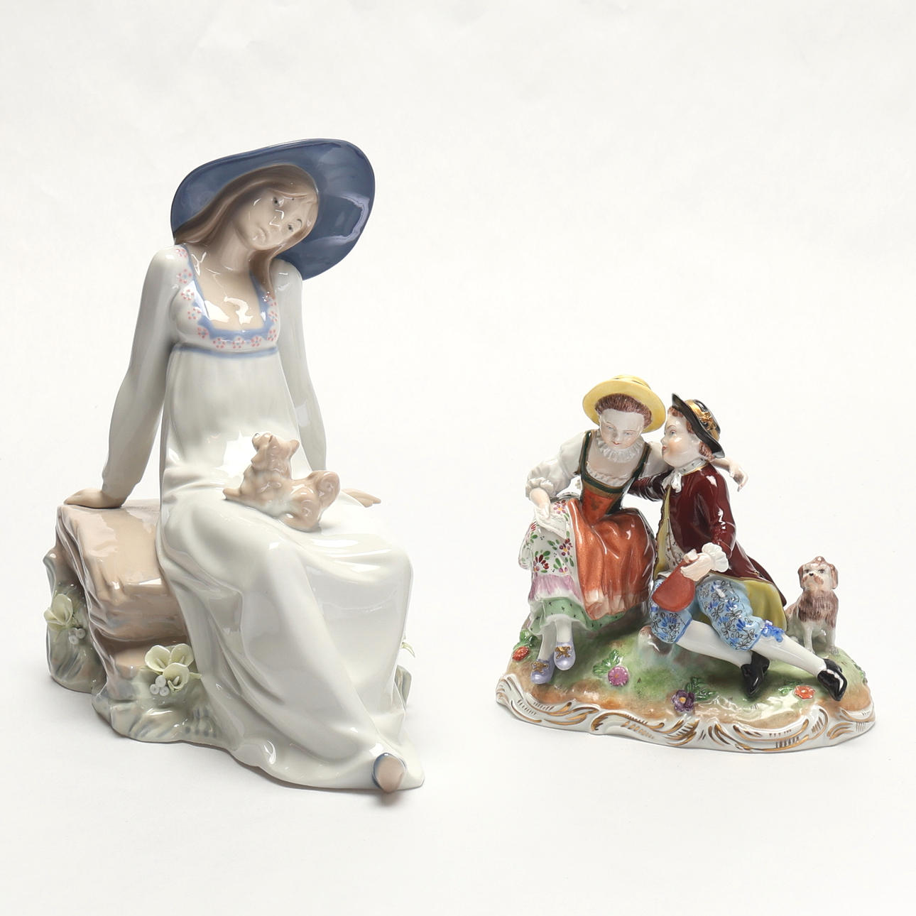 FIGURINES. 2, REX Valencia and Dresden.