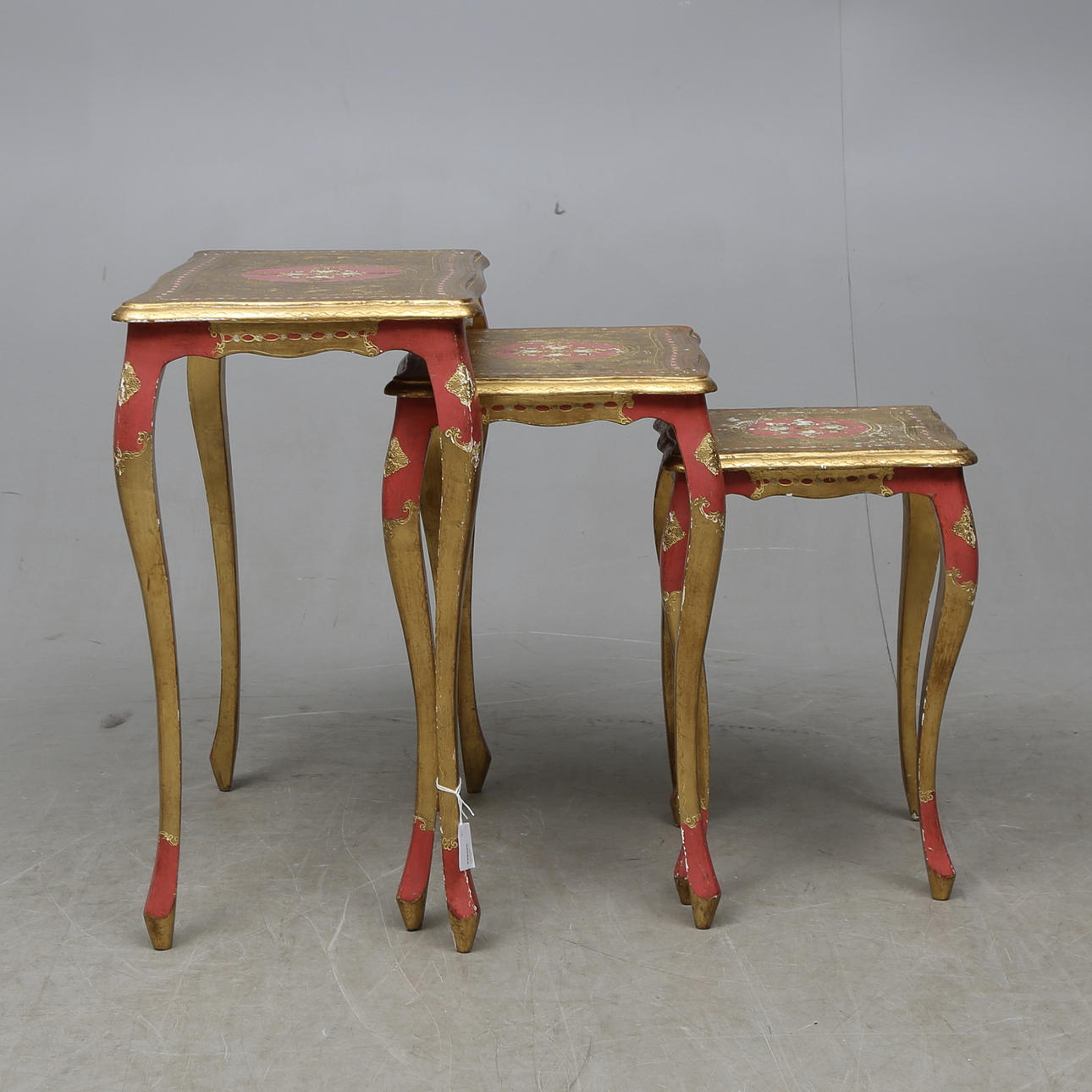 SATSBORD, 3 delar, Italien, 1900-tal.