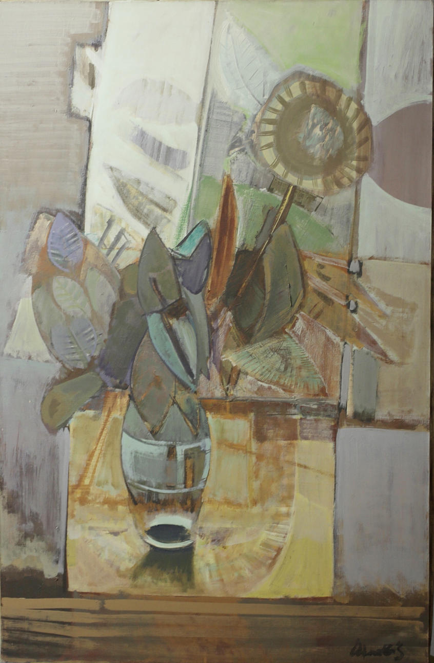 BRUNO MERBITZ, PROF. (1918 BERLIN 1997). stilleben av blommor.