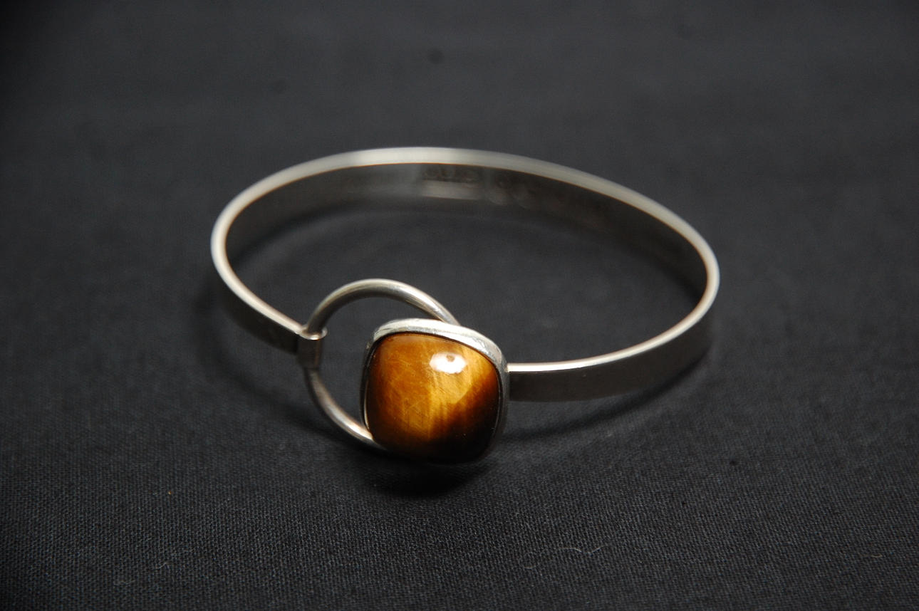 ARMBAND, silver Arvo Saarela, stämplad 1962.