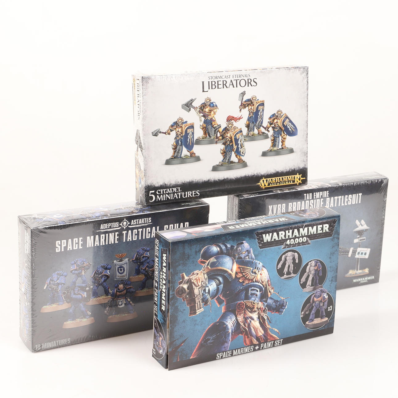 FIGUREN, 4er-Pack, Warhammer.