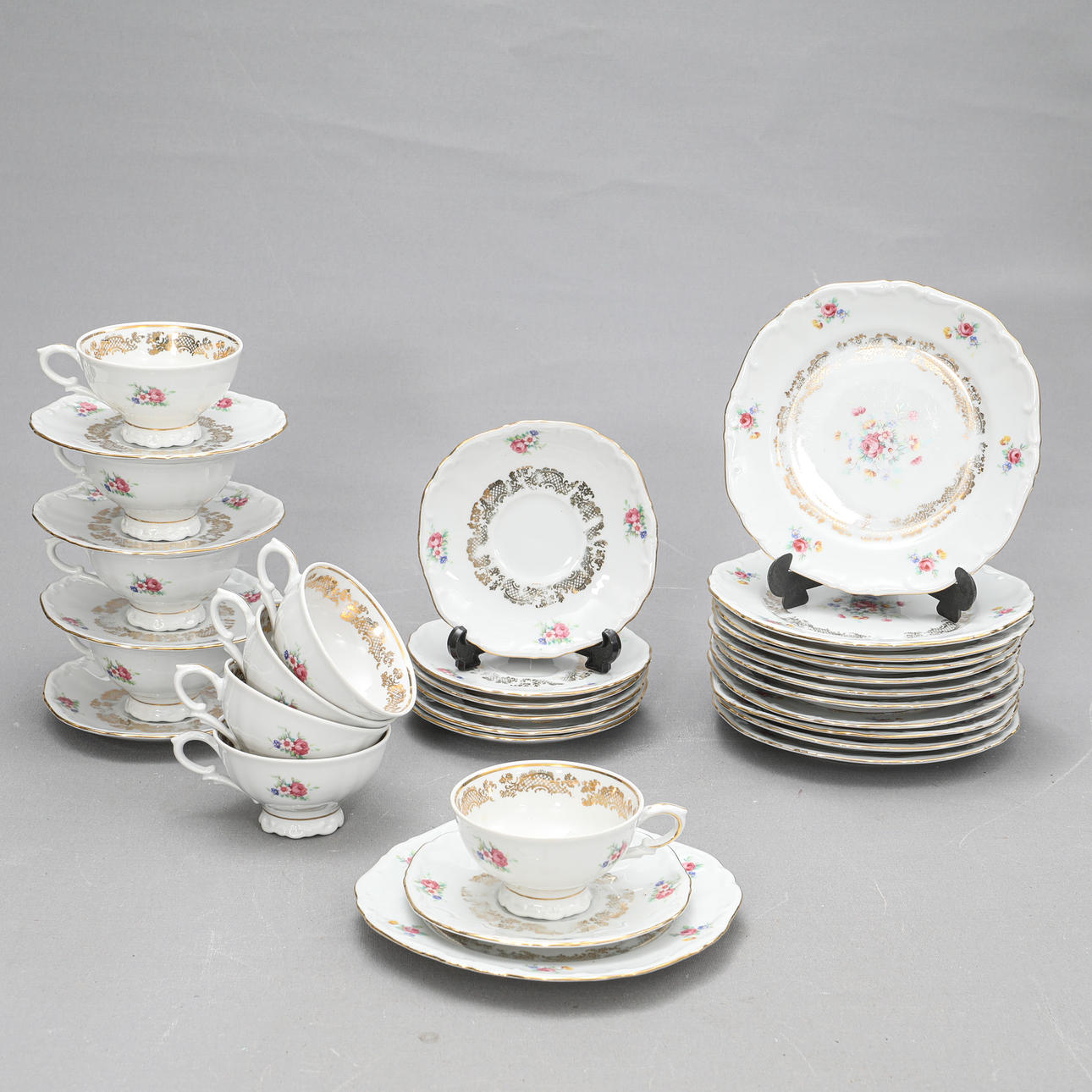 KAFFEESET, 31-teilig, Bareuther, Waldsassen, Bayern.