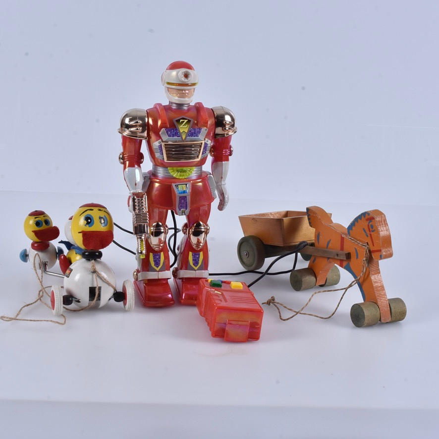 LEGETØJ, 3 stk, inklusive Brio.