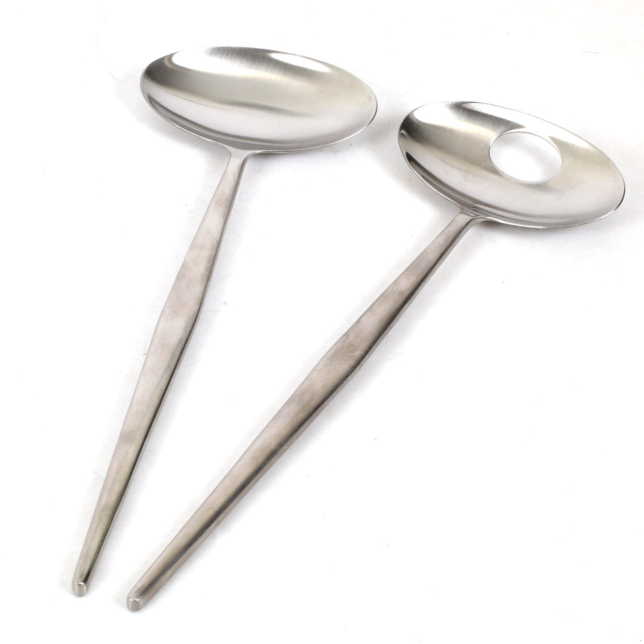 SALATBESTIK, 2 stk, stål, Orrefors Jernverk.