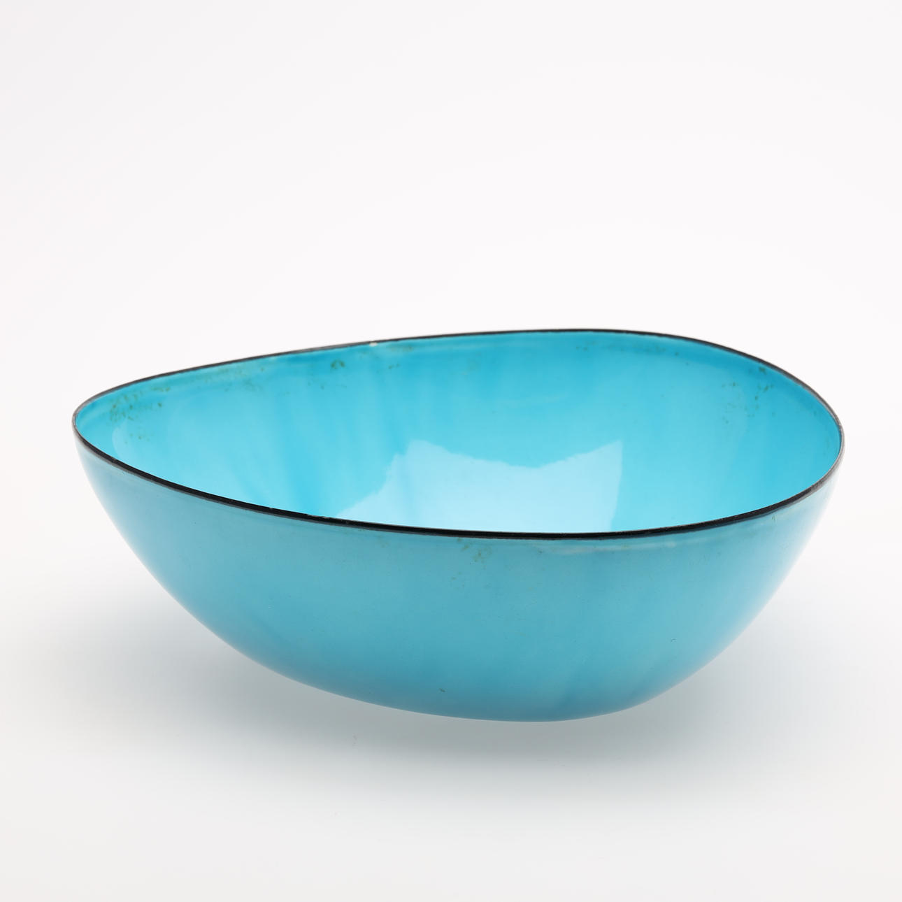 ARNE ERKER. BOWL, enamelled Kockums.