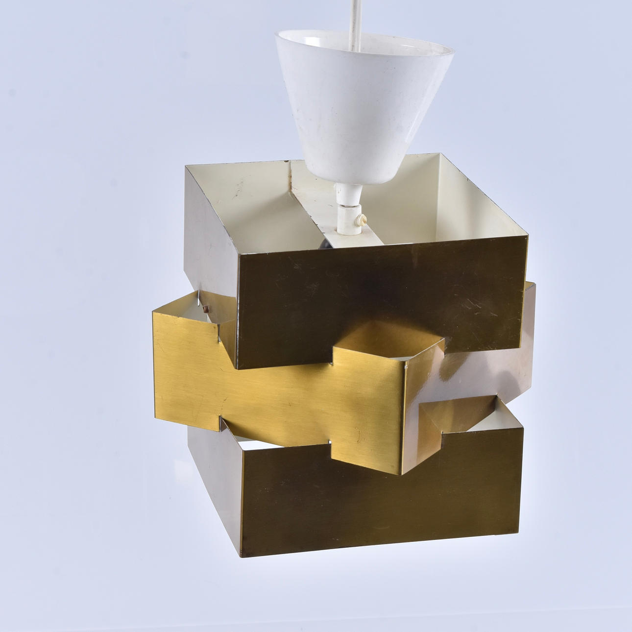 DECKENLAMPE, Messing, Falkenbergs Lighting.