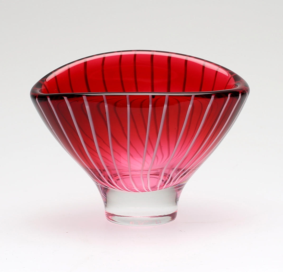 SKÅL, glas, Vicke Lindstrand, Kosta.