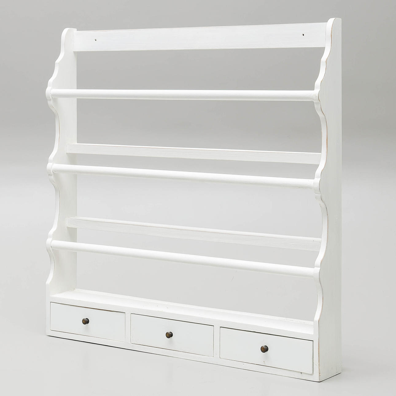 Tallerkenhylde, med skuffer, 20. årh.