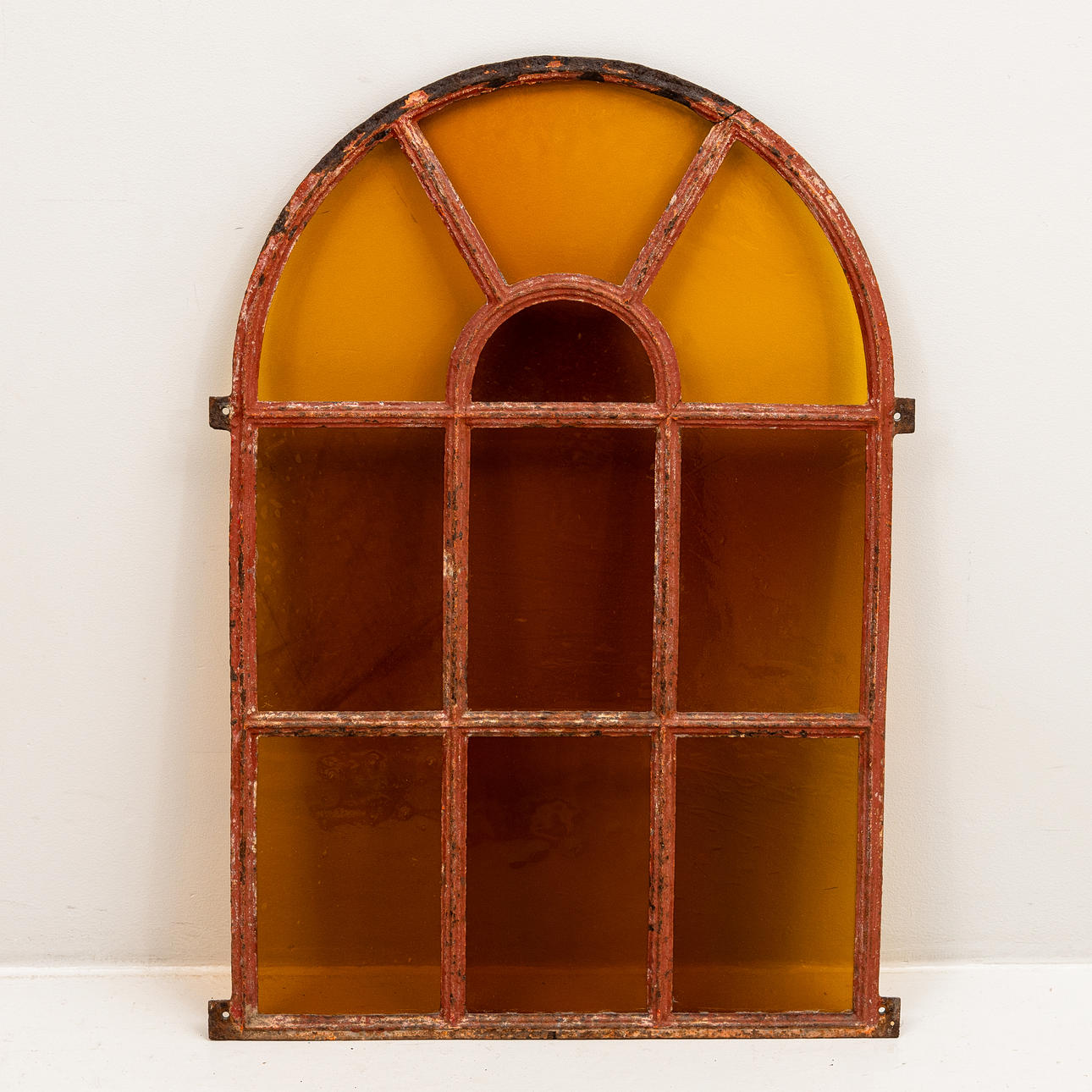 An 18th/20th century arched window.