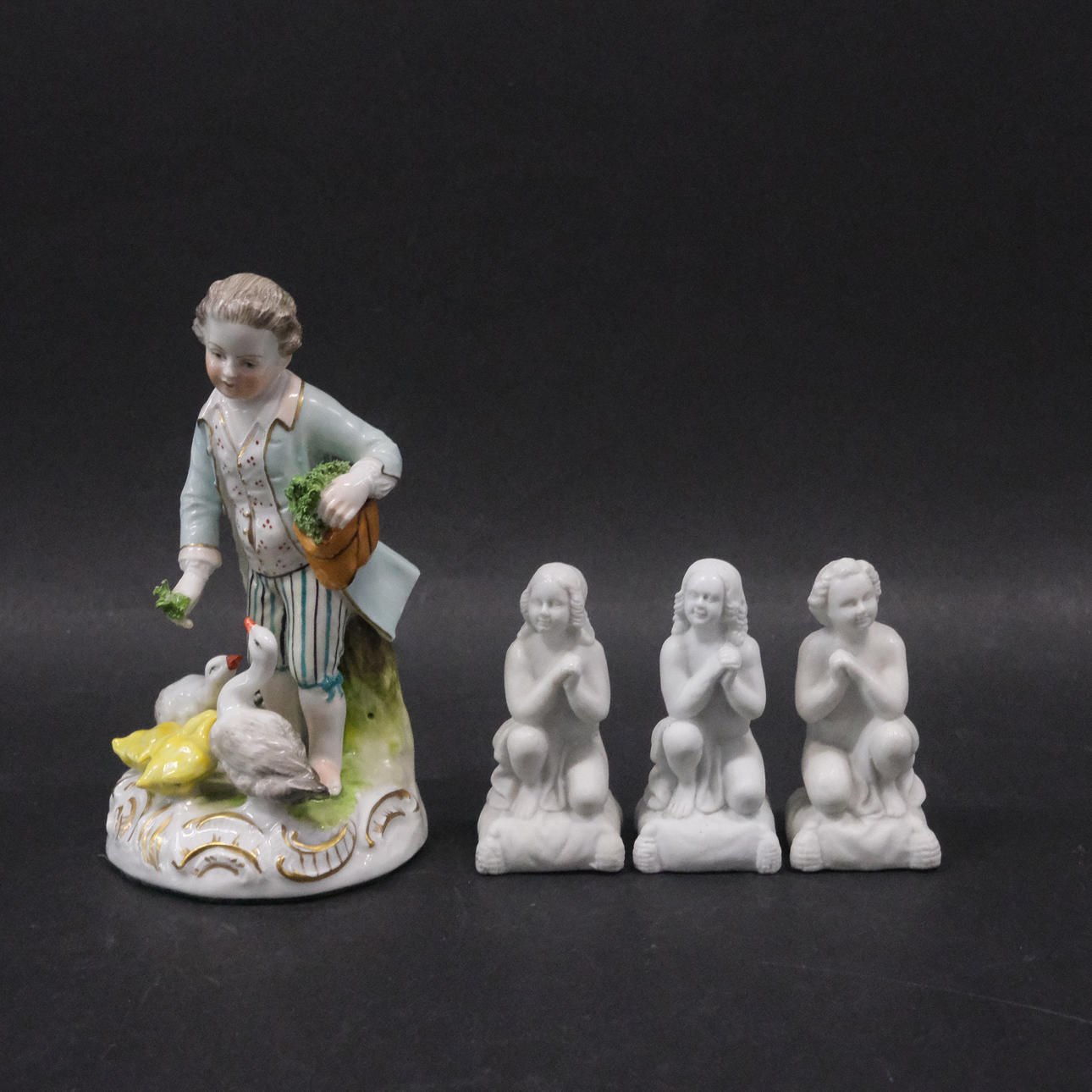 FIGUREN, VIERTEILIG, DARUNTER DRESDEN.