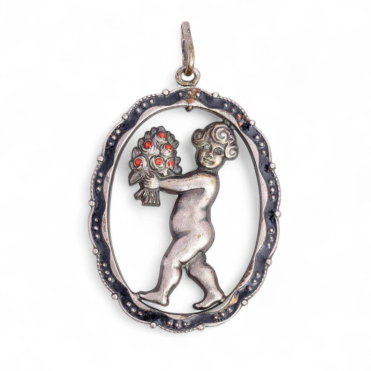 “Noucentista” pendant, circa 1930.