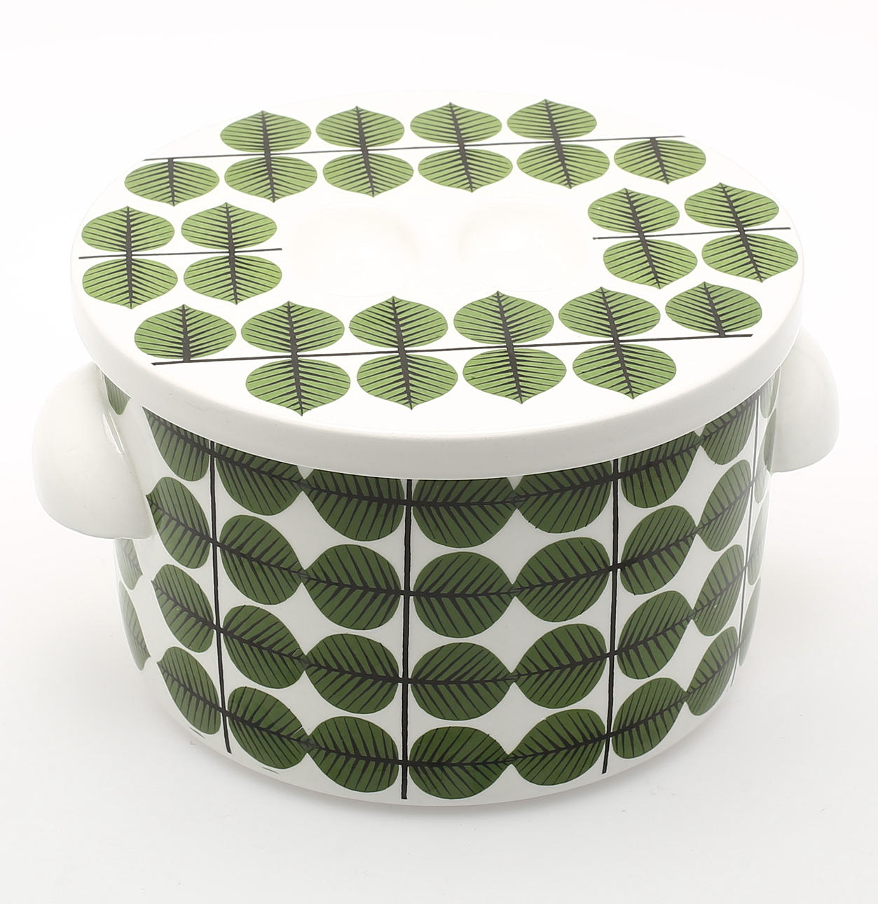 TERRIN med lock, "Berså", Stig Lindberg Gustavsberg.