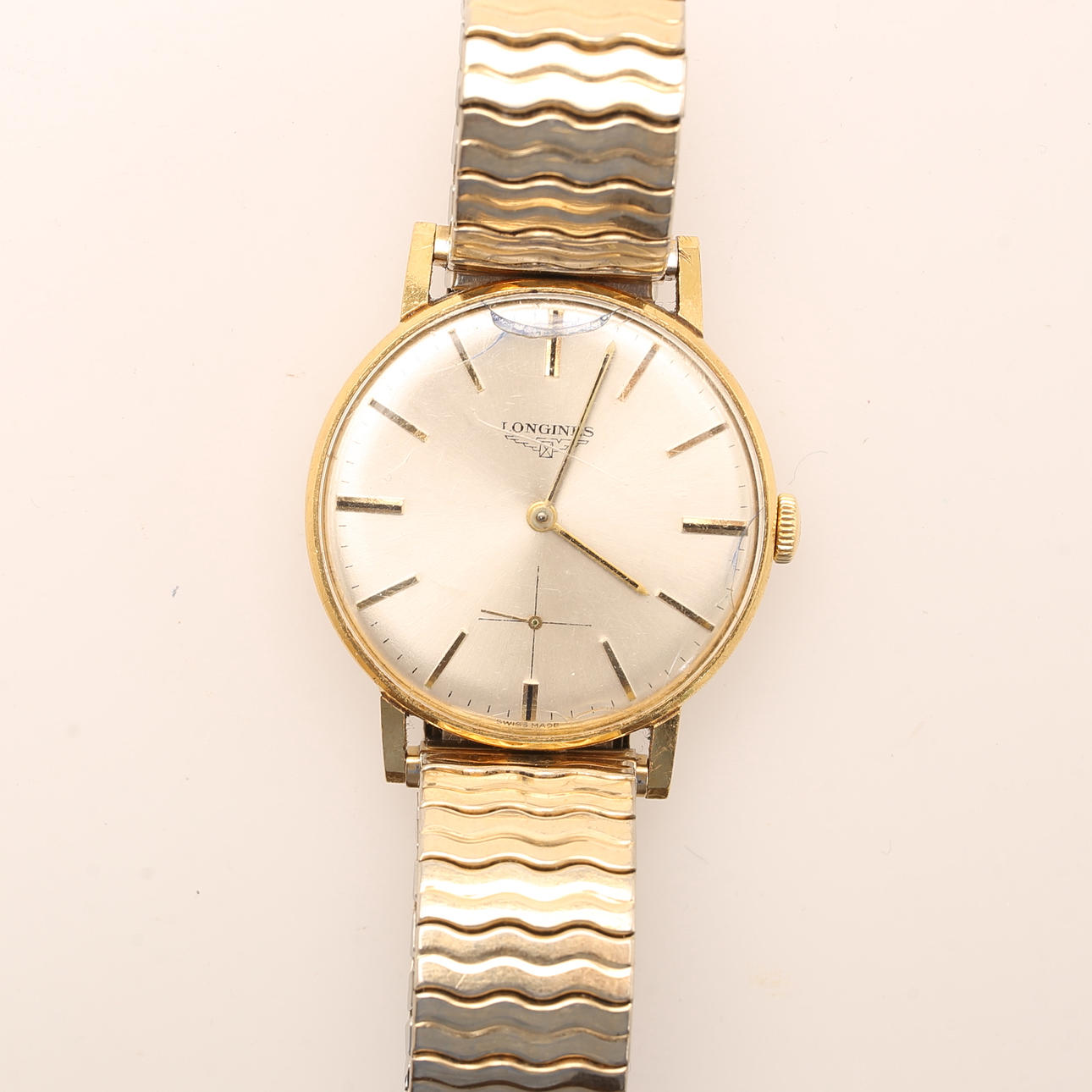 HERREUR, Longines, 18kt guld.