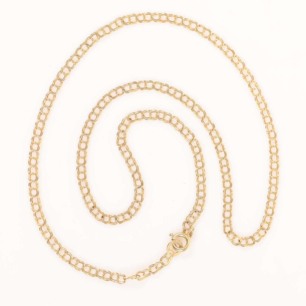 HALSKÆDE, Bismarck armbånd, 18 K guld.