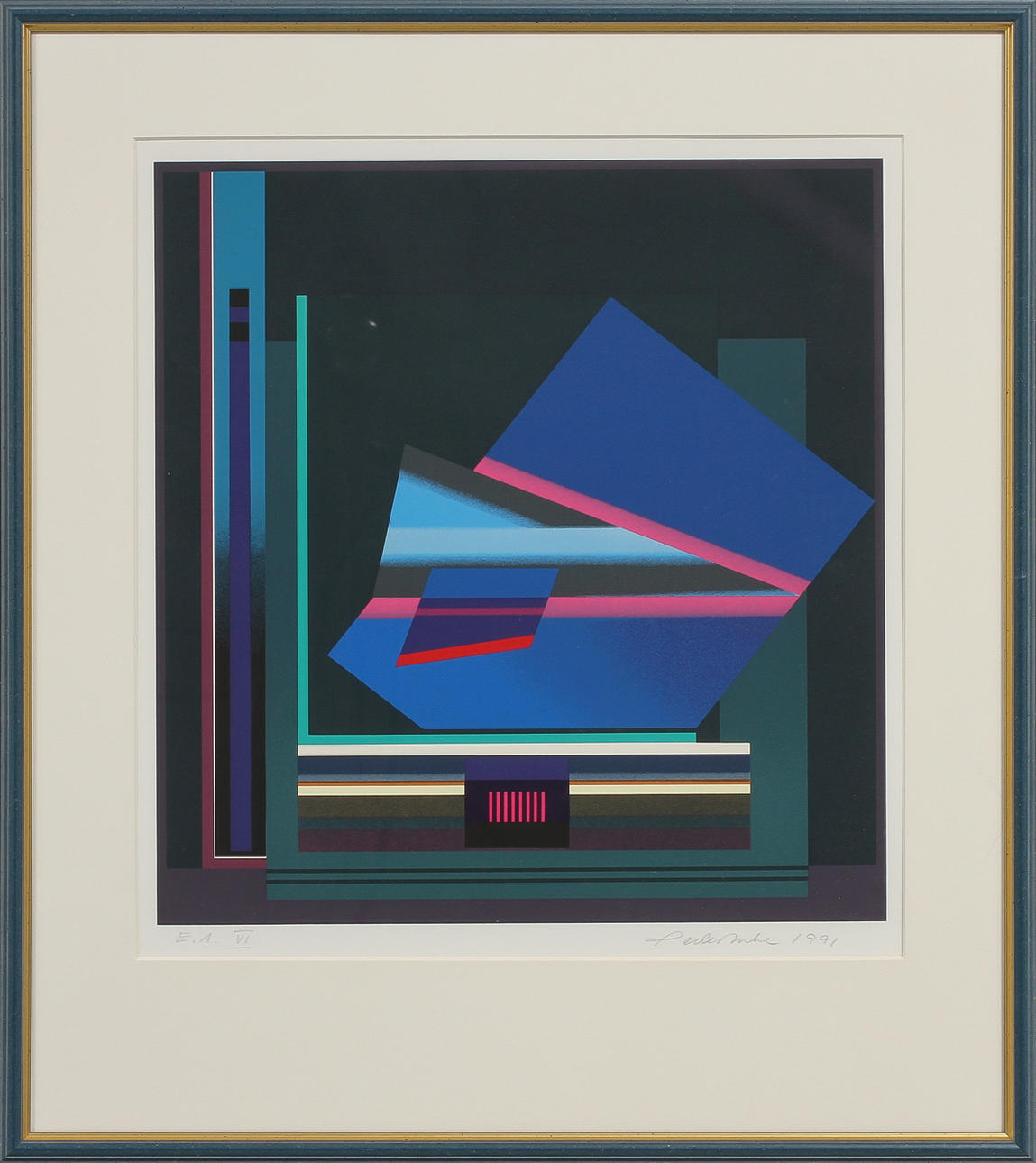 PEDER DUKE. Litografi, sign 1991 o numr E.A. VI.