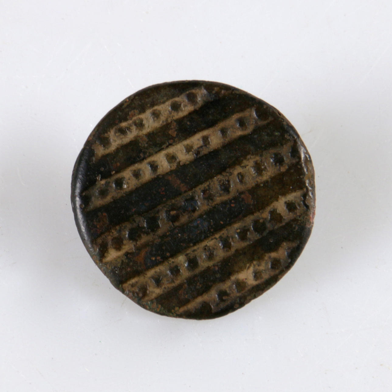 KNOPF, Bronze/Eisen, 16./17. Jahrhundert.