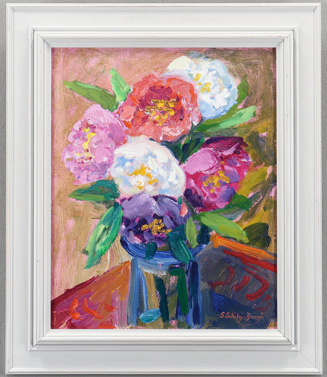 SVEN SCHÜTZER-BRANZÉN oil on canvas, signed.