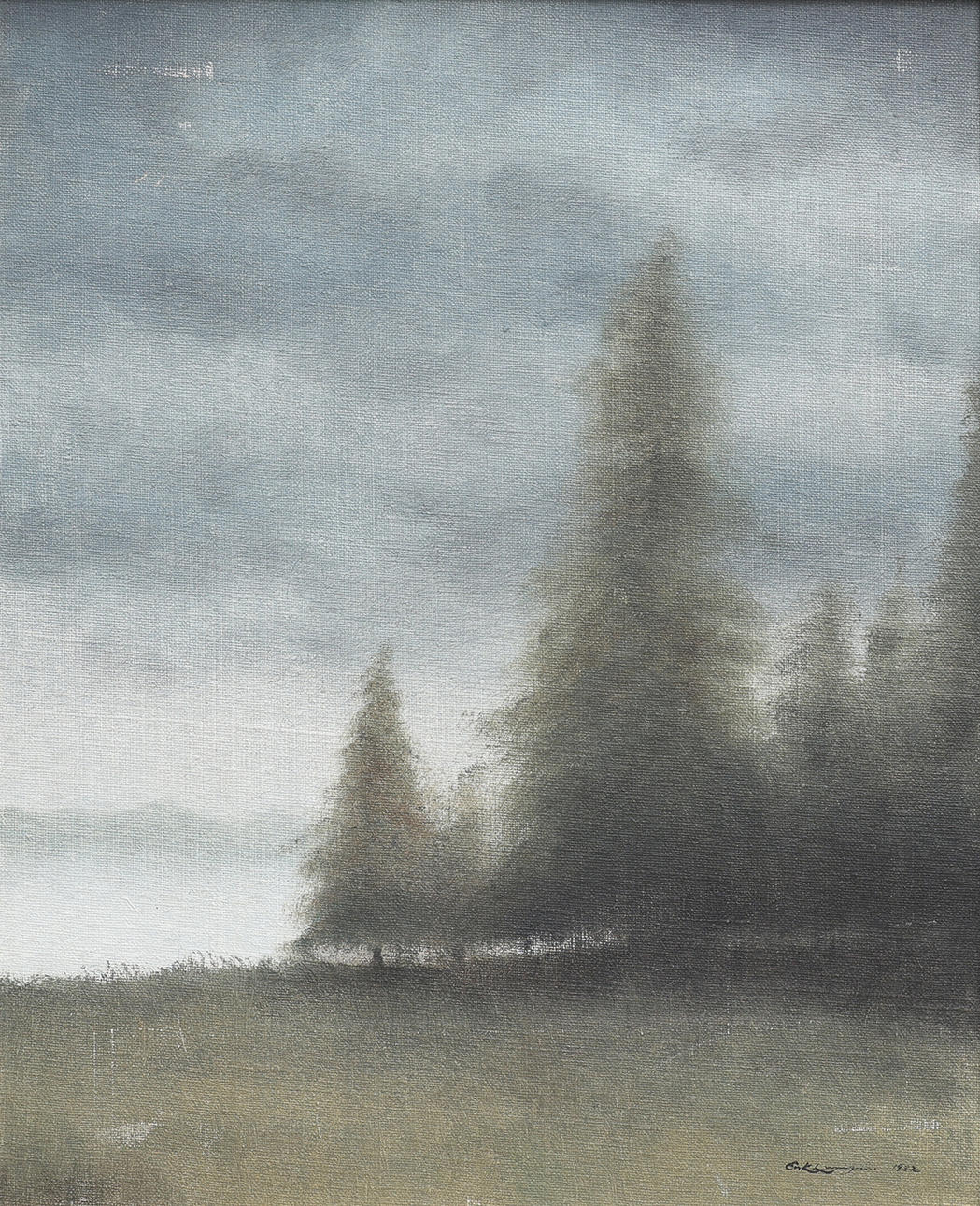 ERIK LUNDGREN. SKOVMOTIV.