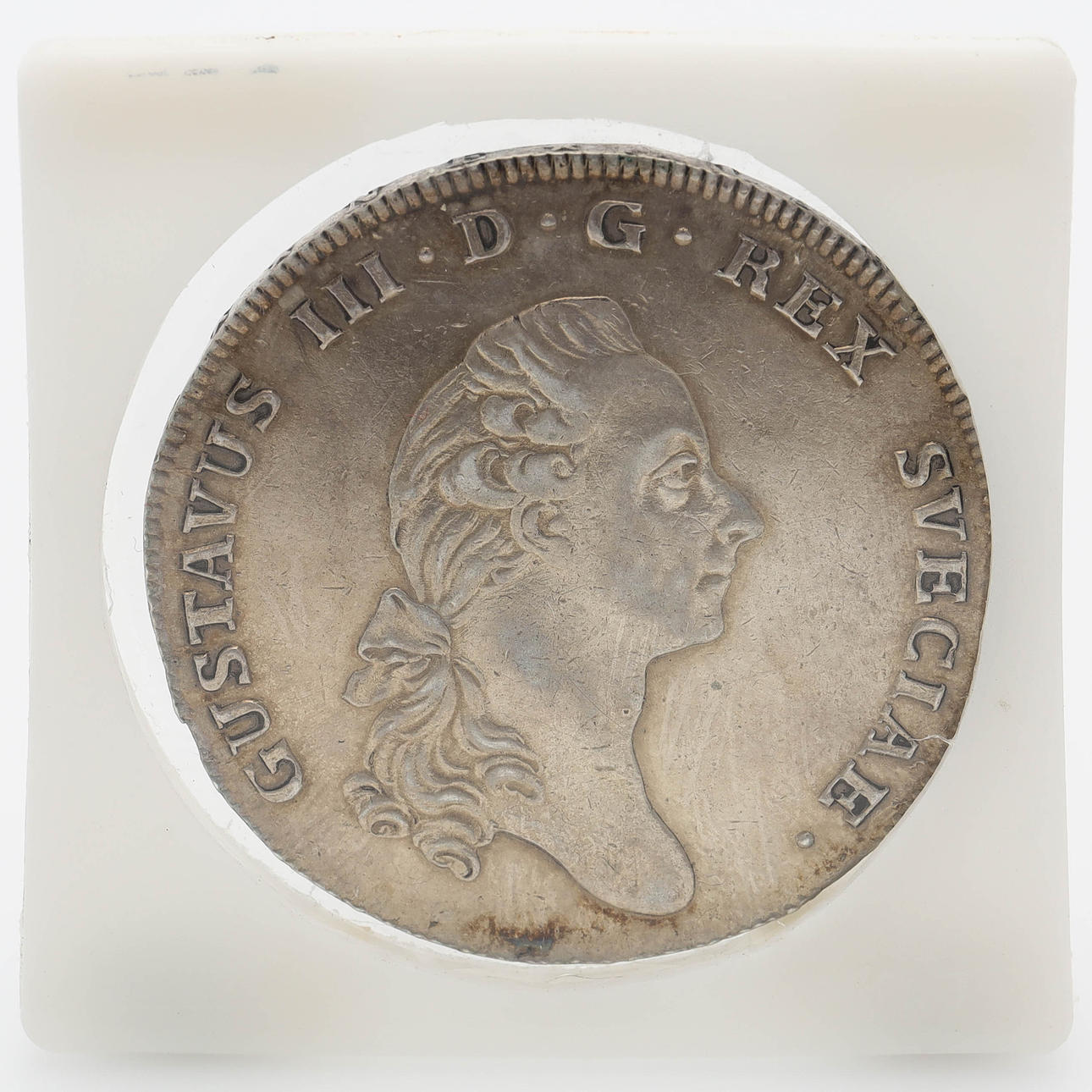 MYNT, silver, 1 Riksdaler, Gustav III, 1779.