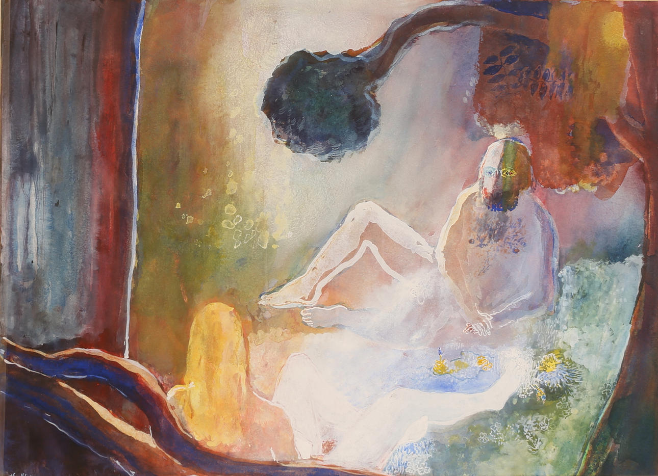 SVEN H JOHANSSON. Watercolour, signed.