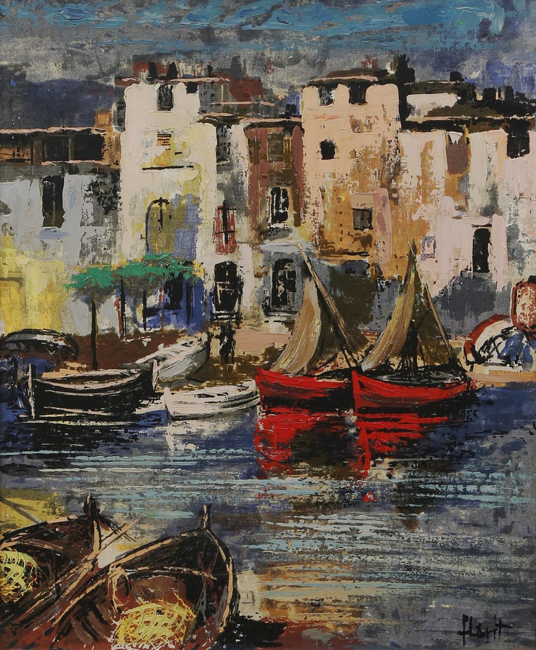 JOSEP LLUÍS FLORIT. Seaside view.