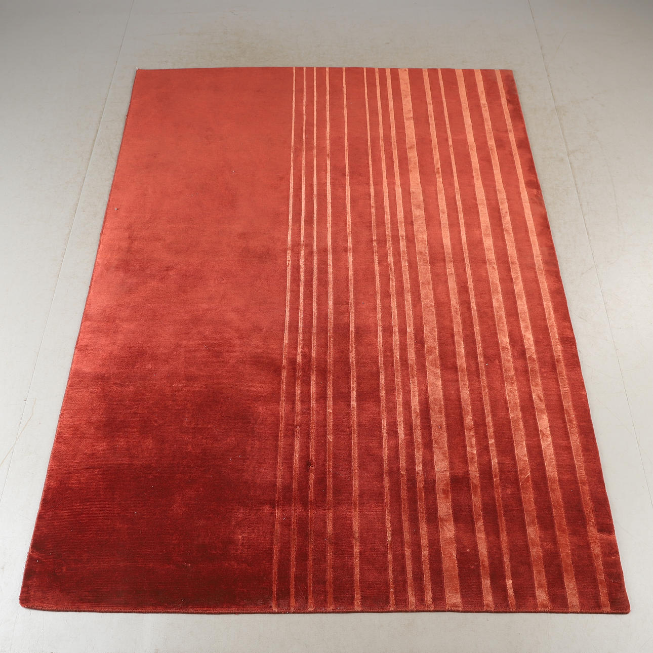 TEPPICH, Nepal, Wolle/Seide, 245 x 175 cm.