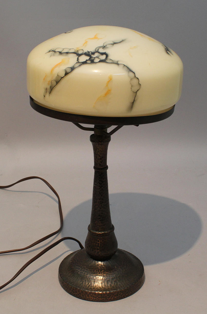 Strindberglampa i jugendstil. 1920/30-tal.