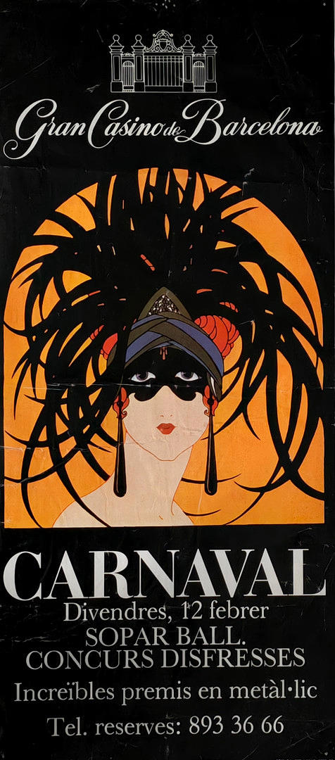 CARTEL GRAN CASINO DE BARCELONA.